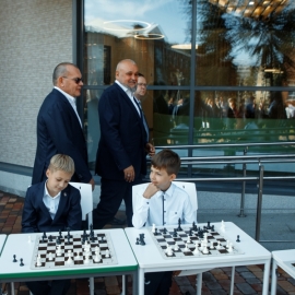 Открытие ресурсного учебного центра по шахматам - 25.08.2023
